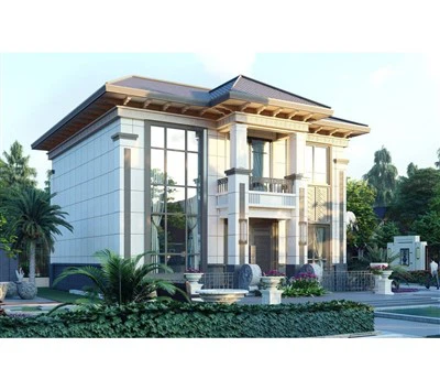 Strwythur Dur Trwm Villa Prefab Modern